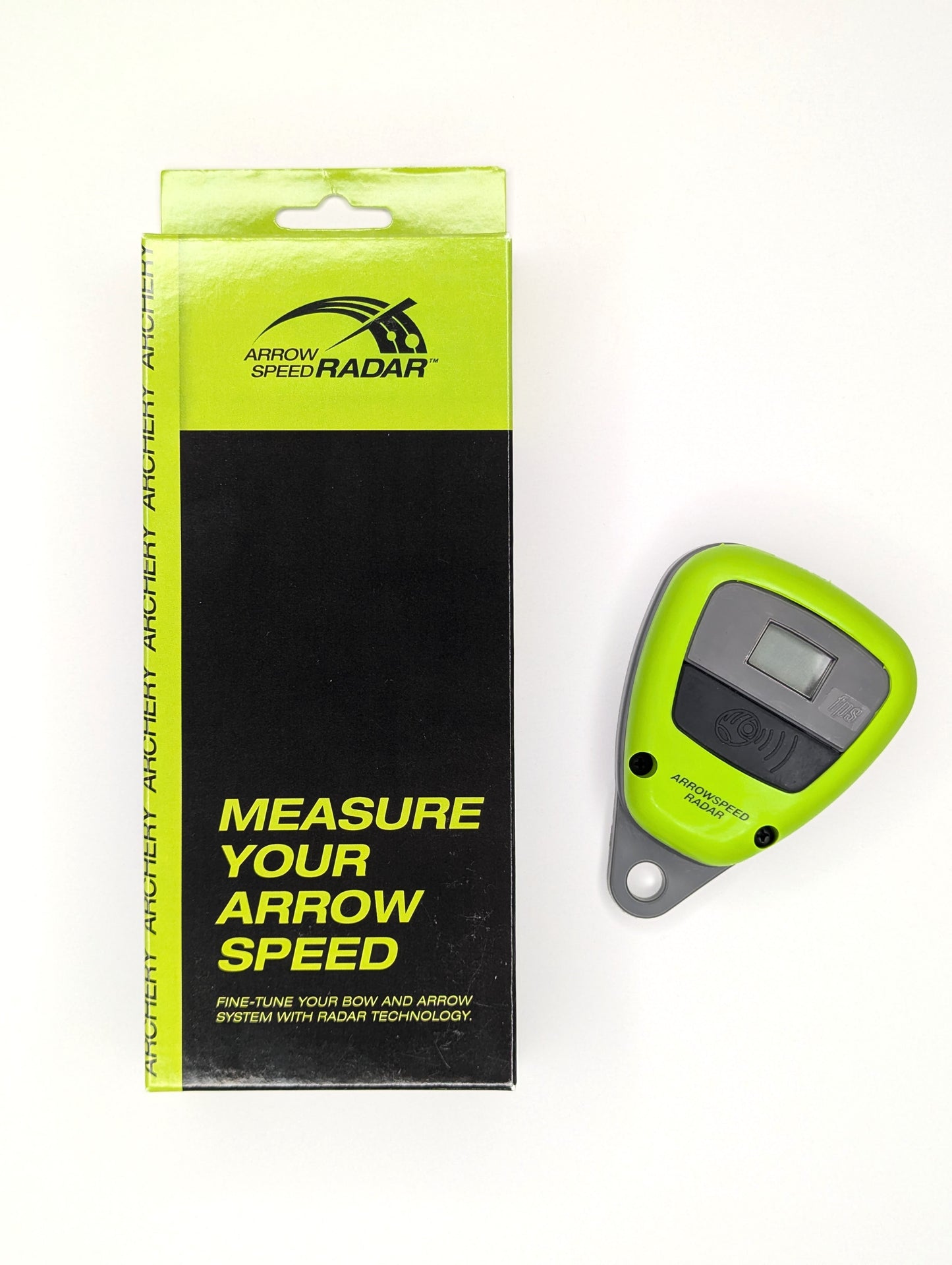 Arrowspeed Radarchron - Archery Arrow Speed Meter (±2% Accuracy) for Carbon & Metal Arrows - Bow Mount Included