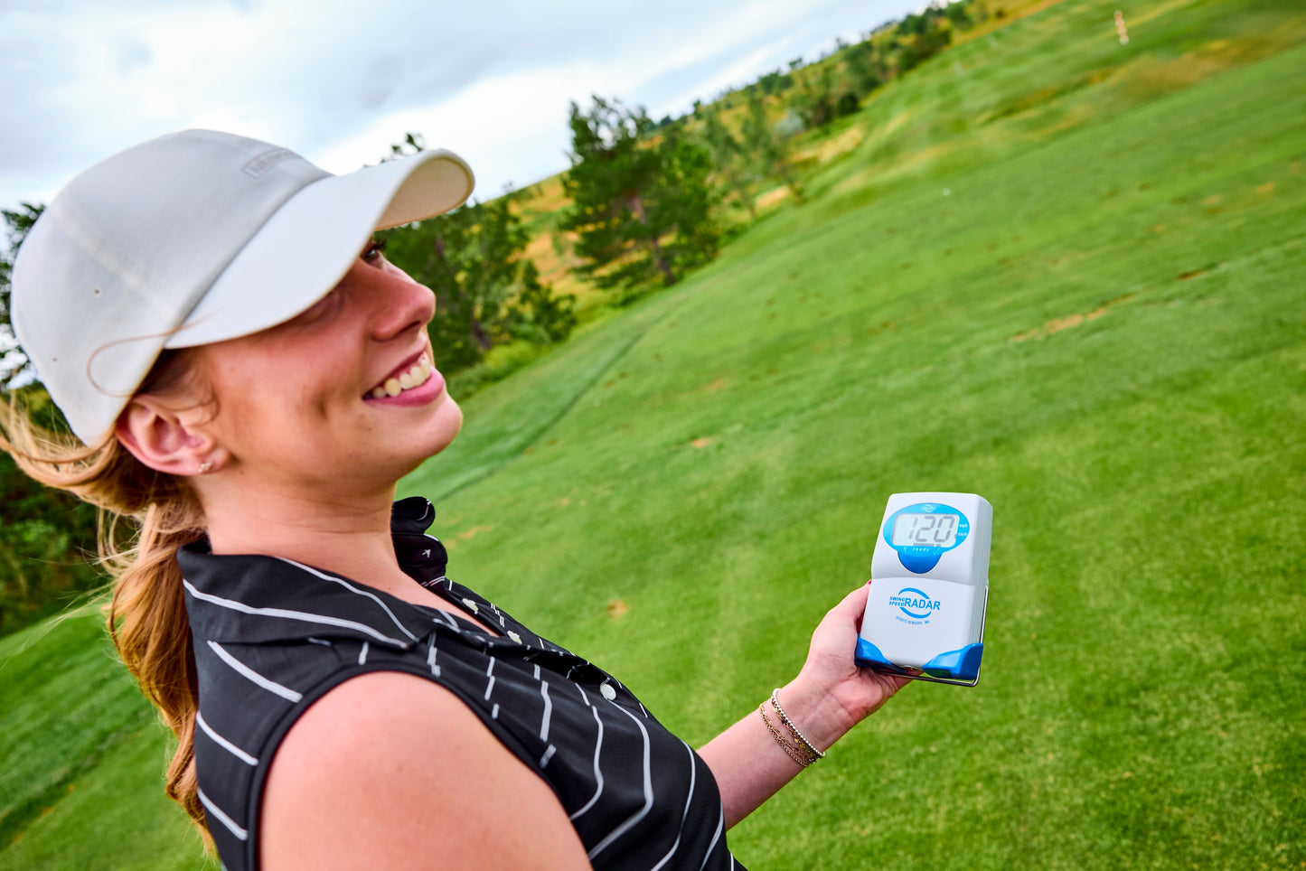 Swing Speed Radar - Provides Accurate Personal Golf Club And Bat Swing Speeds 20 To 200