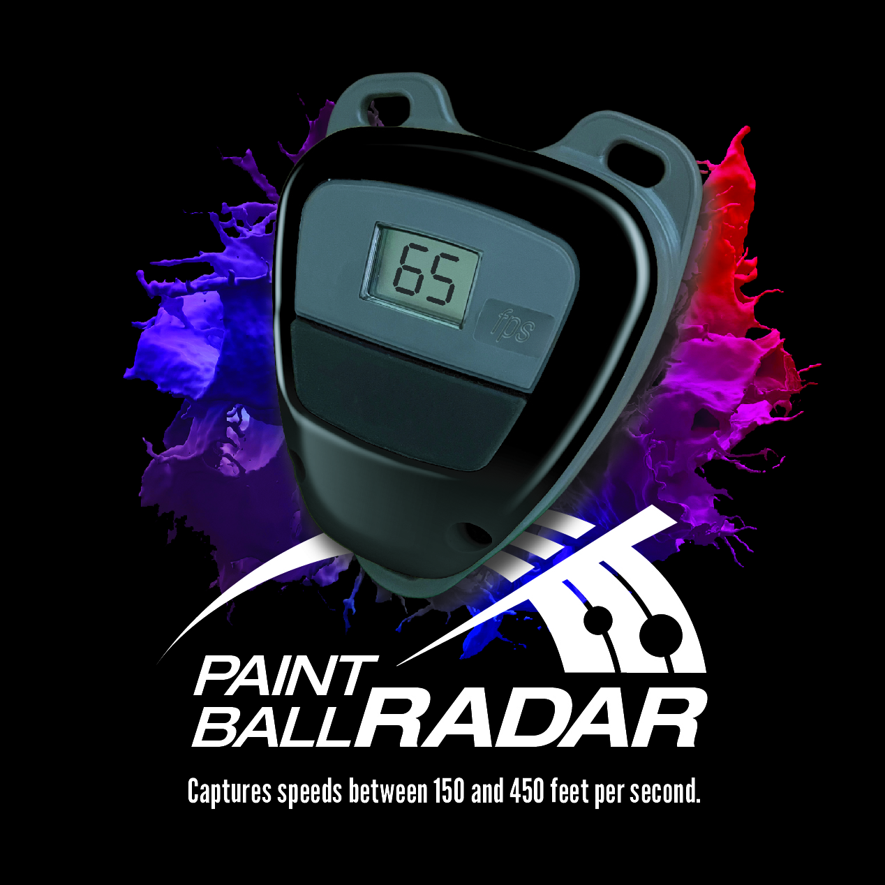 Paintball Radar - Tactical Black