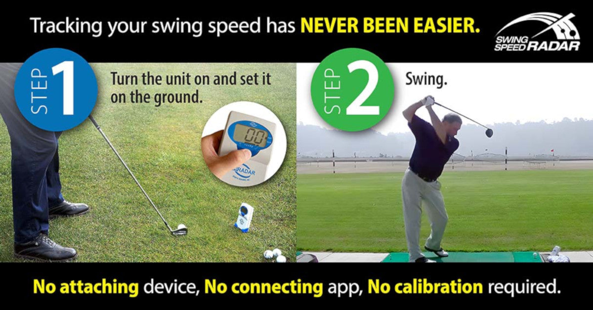 Swing Speed Radar - Provides Accurate Personal Golf Club And Bat Swing Speeds 20 To 200